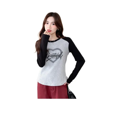 JEANSWEST T-Shirt Женская Средняя Серая