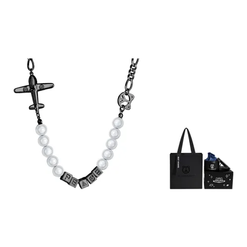 PEACE & CAT Смешанный материал Ожерелье Унисекс