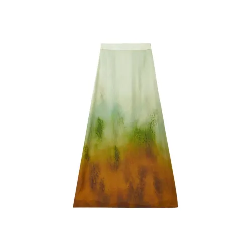 HECO Женские Повседневные Длинные Юбки