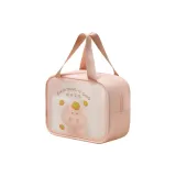 Однослойная сумка для туалетных принадлежностей - розовая