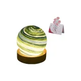 Аврора + 3D-эффект Поздравительная открытка