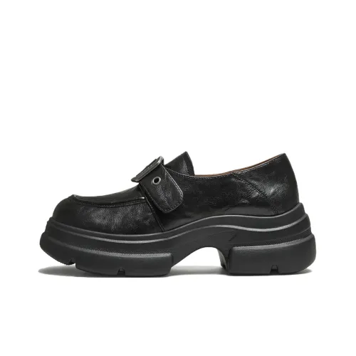 TATA Лоферы Черные Женские