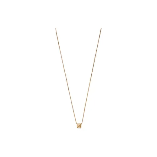 Valentino Латунь Metal Necklaces Мужской Золото