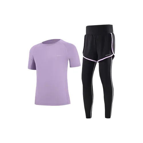 MESUCA Повседневный Спортивный На открытом воздухе Упражнения Дышащий Удобный Черный Фиолетовый Черный Оранжевый