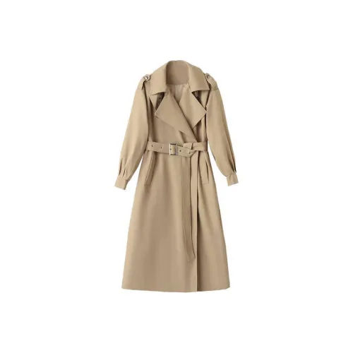 Aoaifu Женские Тренч