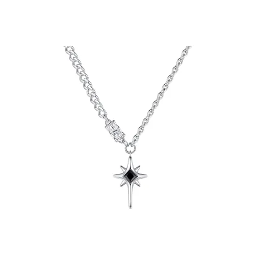 ENFANTIN Ожерелья Унисекс Серебряный