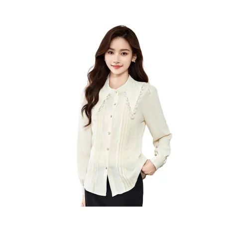 Love Elaine Лето Весна-осень Рубашка Облегающий крой Женские Цвет на изображении