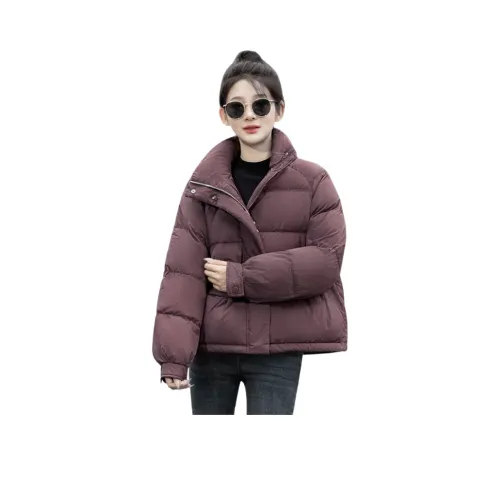 Cypress House Пуховик Женский Фиолетовый