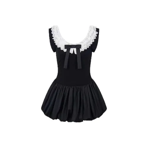 COVT Черные Женские Слиплатья