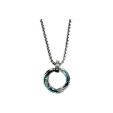 Мобиус трехкольцевое ожерелье [ярко-зеленый]