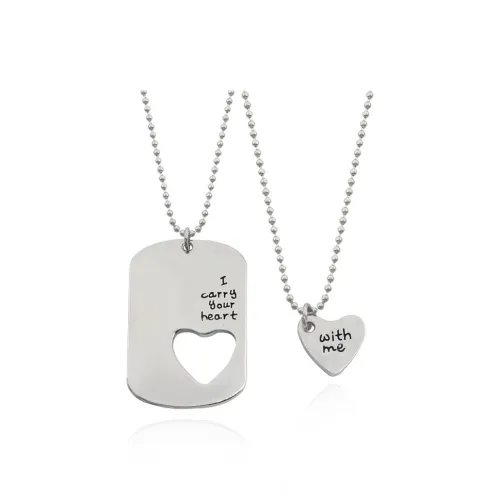 PANDUONA Ожерелья из титанового стального сплава Унисекс