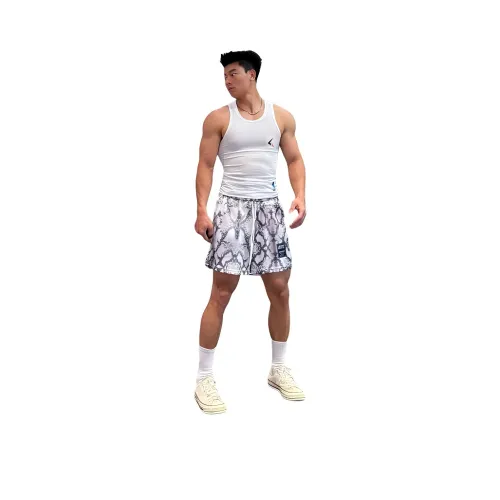 DANJUE Белые Унисекс Повседневные шорты