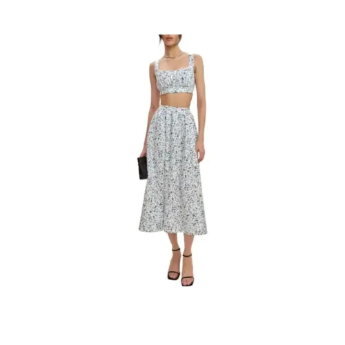 REFORMATION Shannon Linen Двухкомпонентный комплект с юбкой для женщин