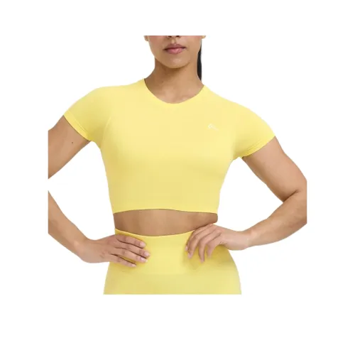 ONER ACTIVE Йога T-рубашка Женская Желтая