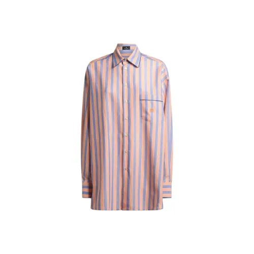 ETRO Апельсин Женские Рубашки