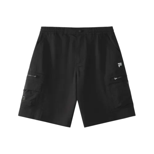 FILA Глубокий Черный BK Мужские Карго Шорты