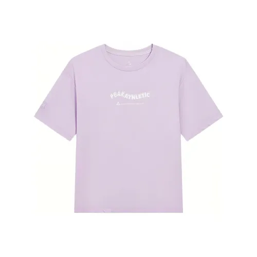 PEAK T Рубашка Женская Светлый Снег Фиолетовый