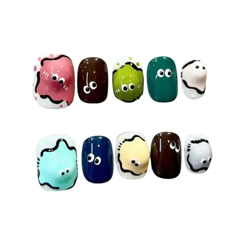 MONLEYTA 1271 Причудливый Данцзай Короткий LADDER Черный белый Jump Цвет Милый