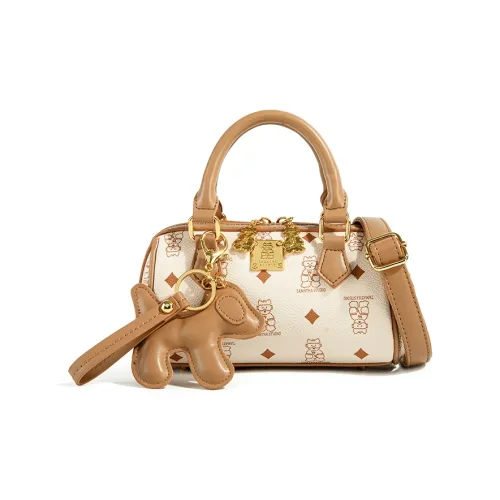 TAMATHA ПУ (полиуретан) Бостон Сумка Сумка Женская Абрикос