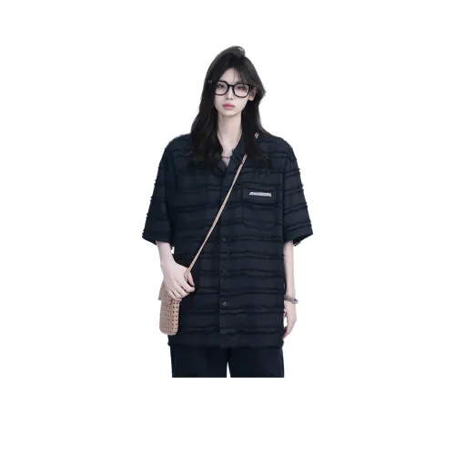 Pirkadat Черная унисекс рубашка