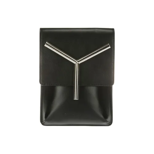 YProject Хлопок Clutch Сумка через плечо Стандартная Мужская Черная