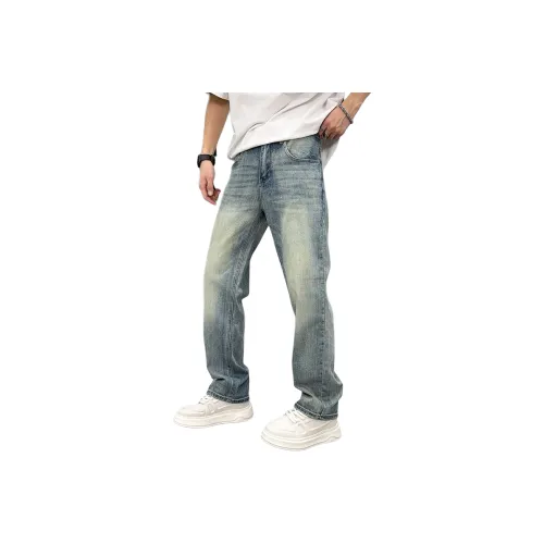 PANDA ADEVIL Светло-синие мужские джинсы