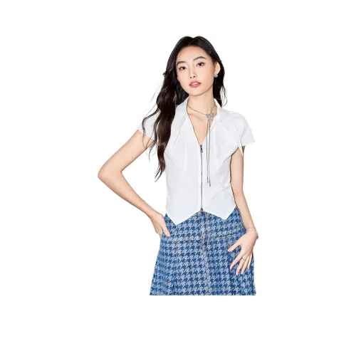 SMEN Белые Женские Рубашки