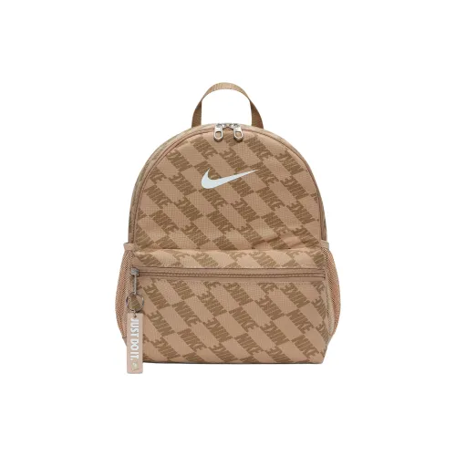 Nike Brasilia Полиэстер Рюкзак Мини Женские Бук Дерево