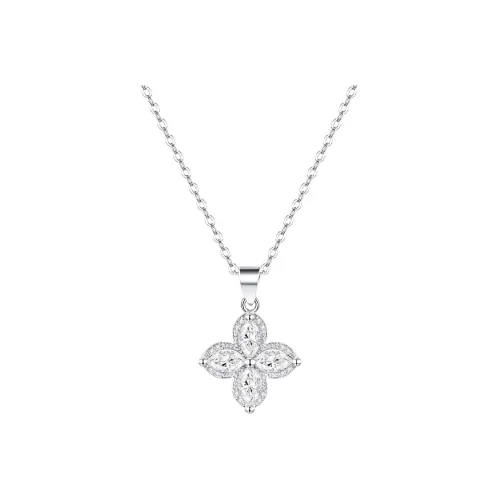 TEEX Медный сплав Синтетический кубический цирконий Ожерелье Женское