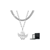 Отделение с ангелом ожерелье