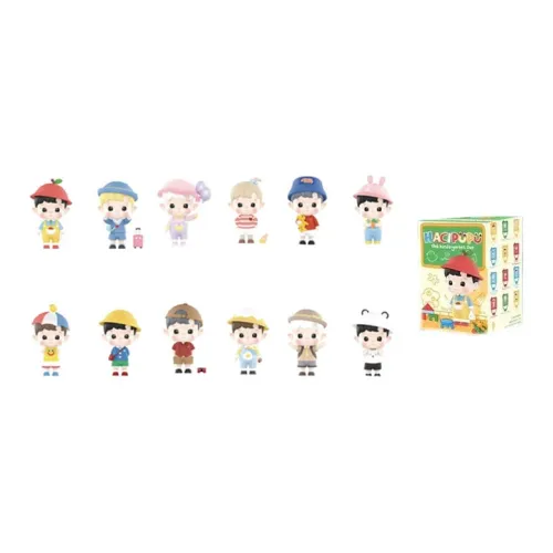 POP MART HACI Kindergarten Коллекция Слепые коробки Один Mystery Коробка Целая коробка 12 шт