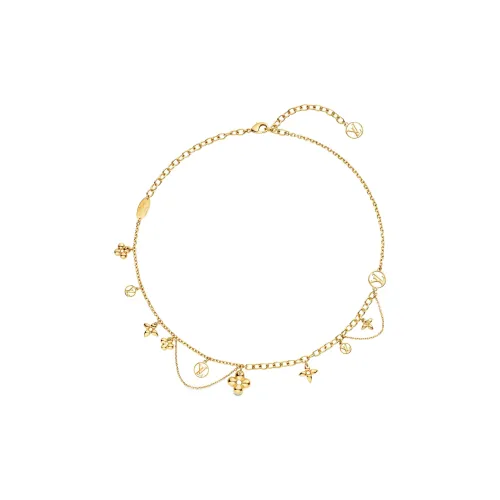 LOUIS VUITTON Blooming Metal Necklaces Женские