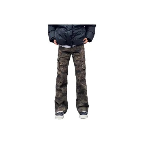 UPWARD LAB Камуфляж Унисекс Джинсы