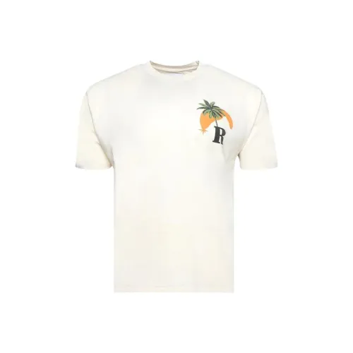 RHUDE Белая Мужская T-Рубашка