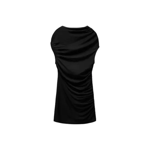 ZARA Черные Женские Футболки