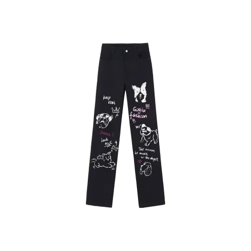 GOGIU Унисекс Джинсы