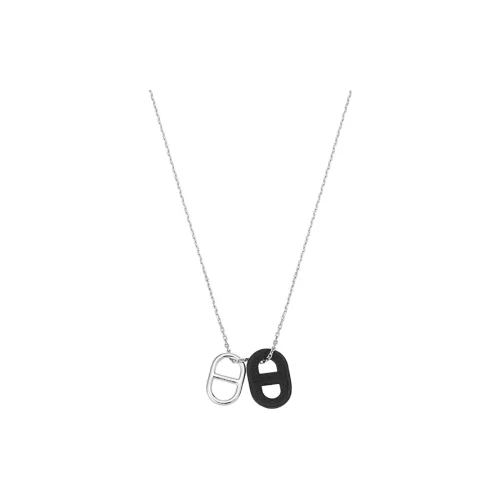 HERMES O'Maillon Metal Necklaces Женские