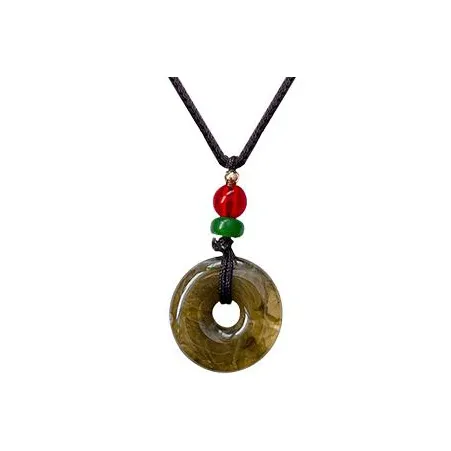 YOASOBI Цветное стекло Нефритовые ожерелья Унисекс