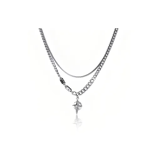 FOREVER MELODY Ожерелья из титанового сплава Мужской