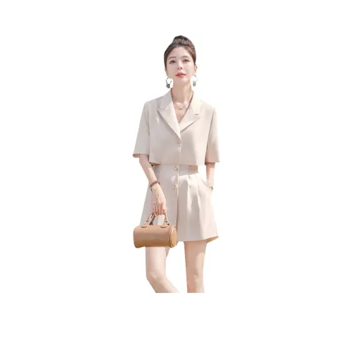 Cypress House Комбинезон Женский Бежевый Абрикос