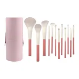 Кисть для макияжа Набор *12 шт + держатель для кистей