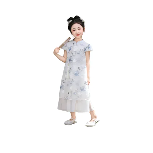 Because no Платье Синий Children Возраст 3-7 лет