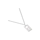 Розовое ожерелье (мужское)