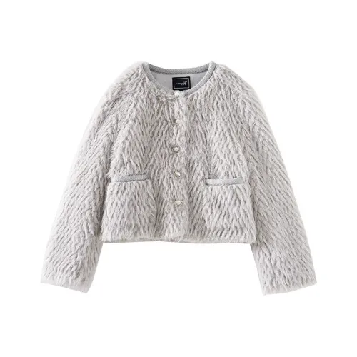 OUNIXUE Женские короткие пальто