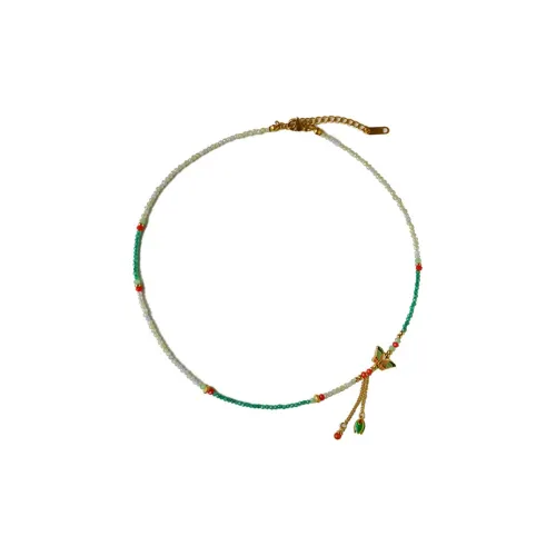 Summer Star 18К Золото Покрытие Циркон Ожерелье Женское