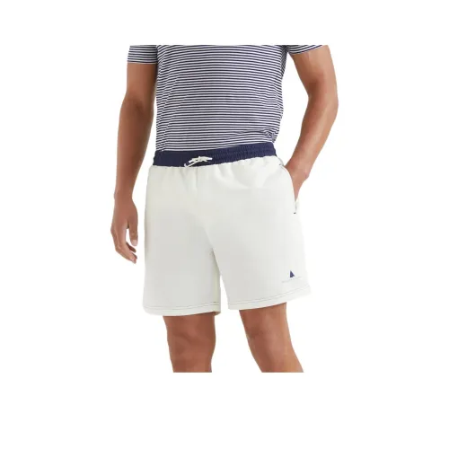 BRUNELLO CUCINELLI Пляжные шорты Мужские Белые