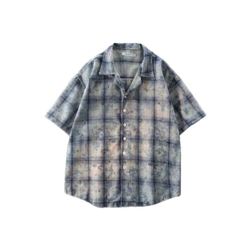 RVANGUARD Синий Унисекс Рубашки