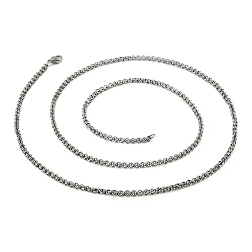 VEODO Титановые стальные ожерелья унисекс