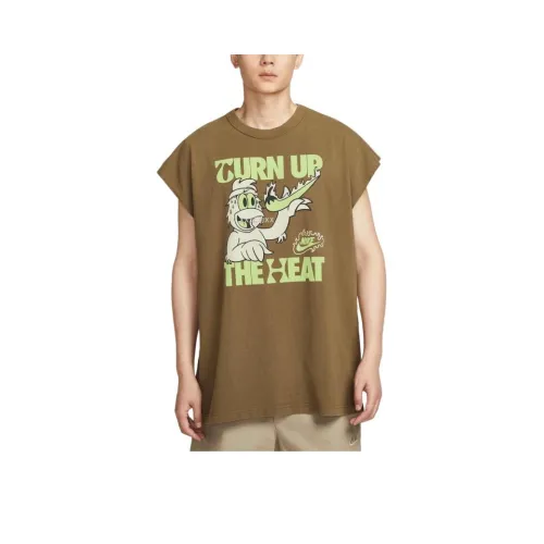 Nike Коричневый Мужской T-Shirt