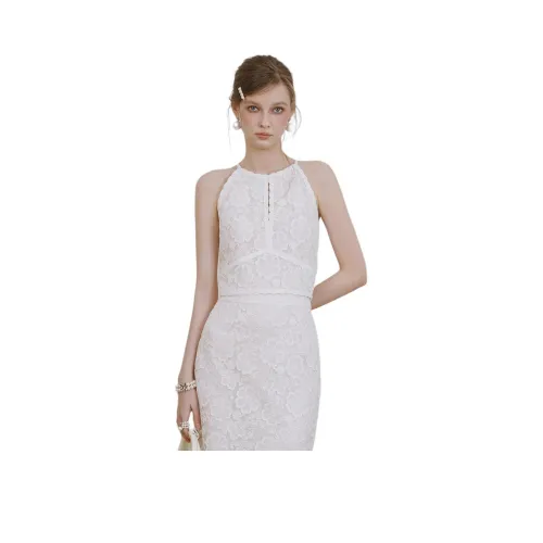 AIVEI Экрю Женские Майки